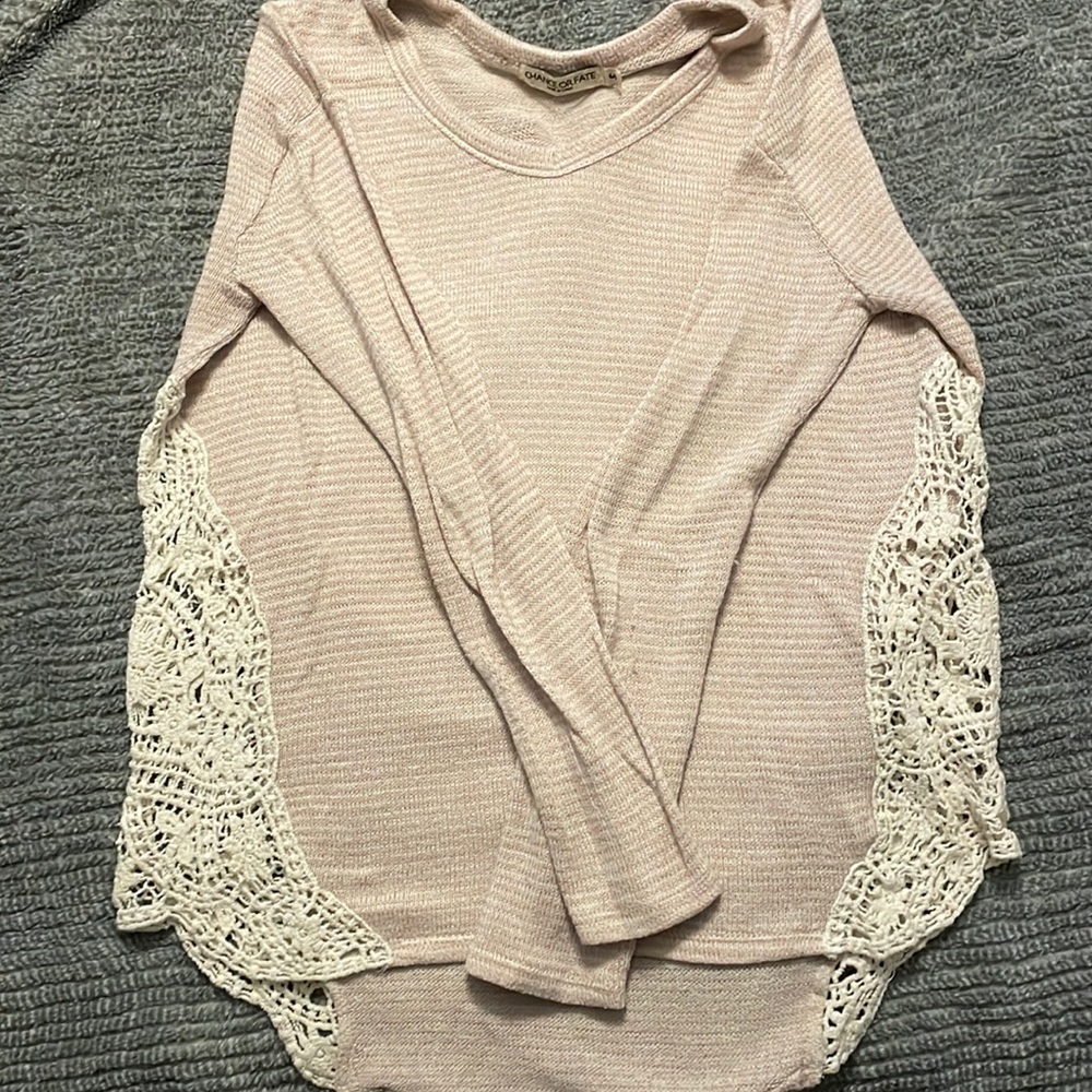 Pink sweater